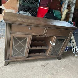 Bar Cabinet With Wine Storage