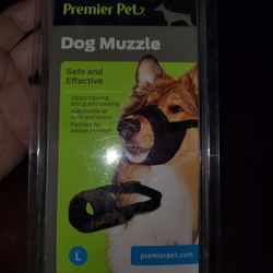 Dog muzzle large $5