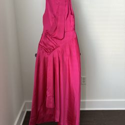 Asymmetrical Acler Pink Dress 