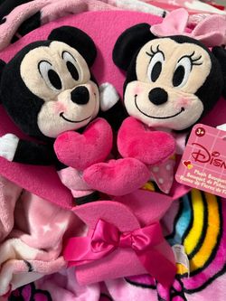 Disney Minnie Mouse and Mickey bouquet plush