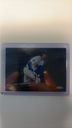 2026 Topps Chrome Freddie Freeman Static Noise