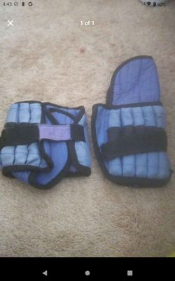Ankle and Wrist Weighted Wraps Set
