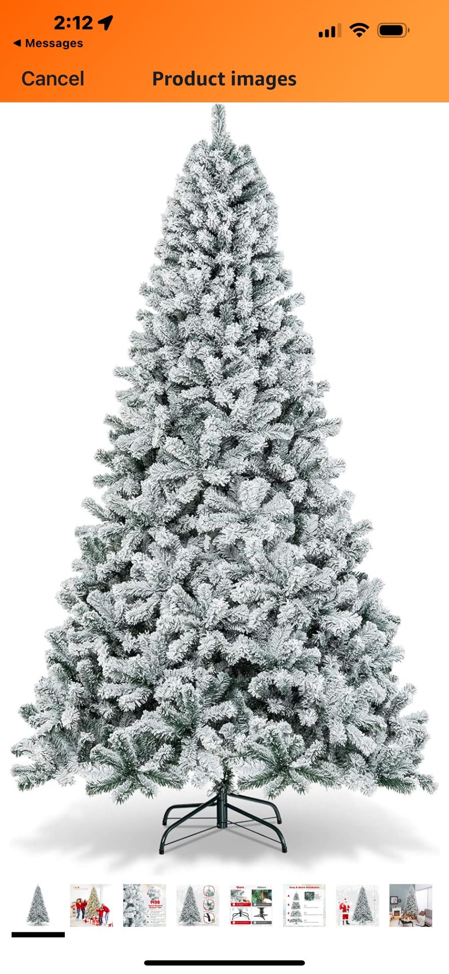 9FT Artificial Christmas Tree