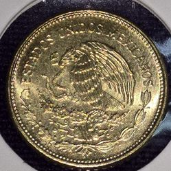 1985 Mexico 5 Peso Coin