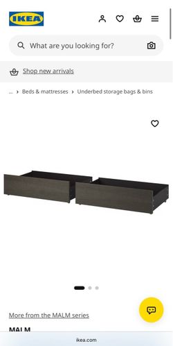 Under bed box storage