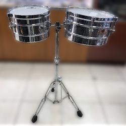 Drums LP CALIENTES TIMBALES with stand