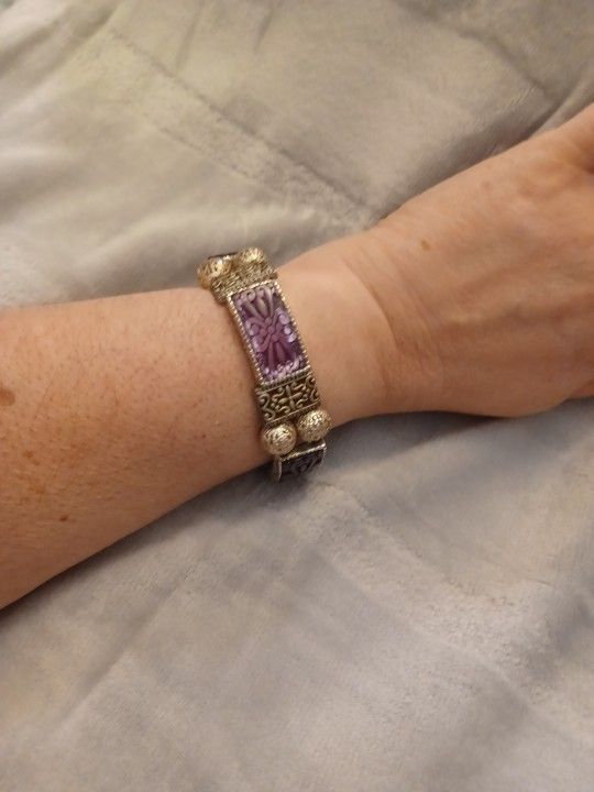 Double Strand Fashion Bracelet.