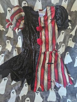 Clown dress Girl 12/14