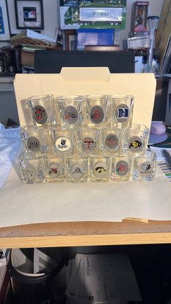 Shot Glasses Pewter Team Stamp (high quality /brand new)