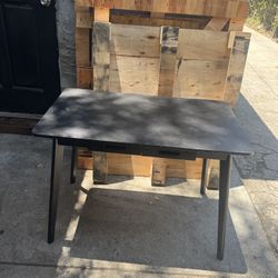 Black desk/table,