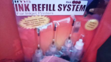 Inkjet Refill Kit For Printer Cartridges, Free