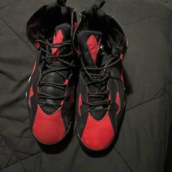 Used Men's Air Jordan True Flight Black University Red