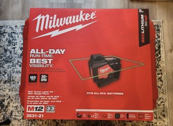 Milwaukee M12 Laser 360° Laser Kit