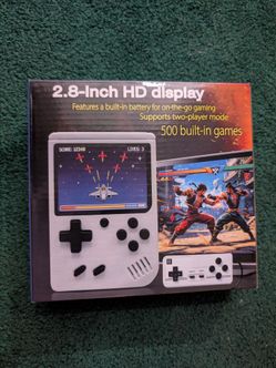 Handheld Retro Game Console 500 Built-In Games