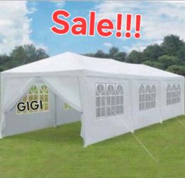 Canopy Party Tent Wedding party tent outdoor canopy tent with side walls white

FOR S@LE 30x10