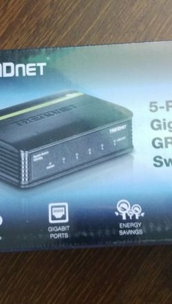 TRENDnet TEGS5G Gigabit GREENnet Switch