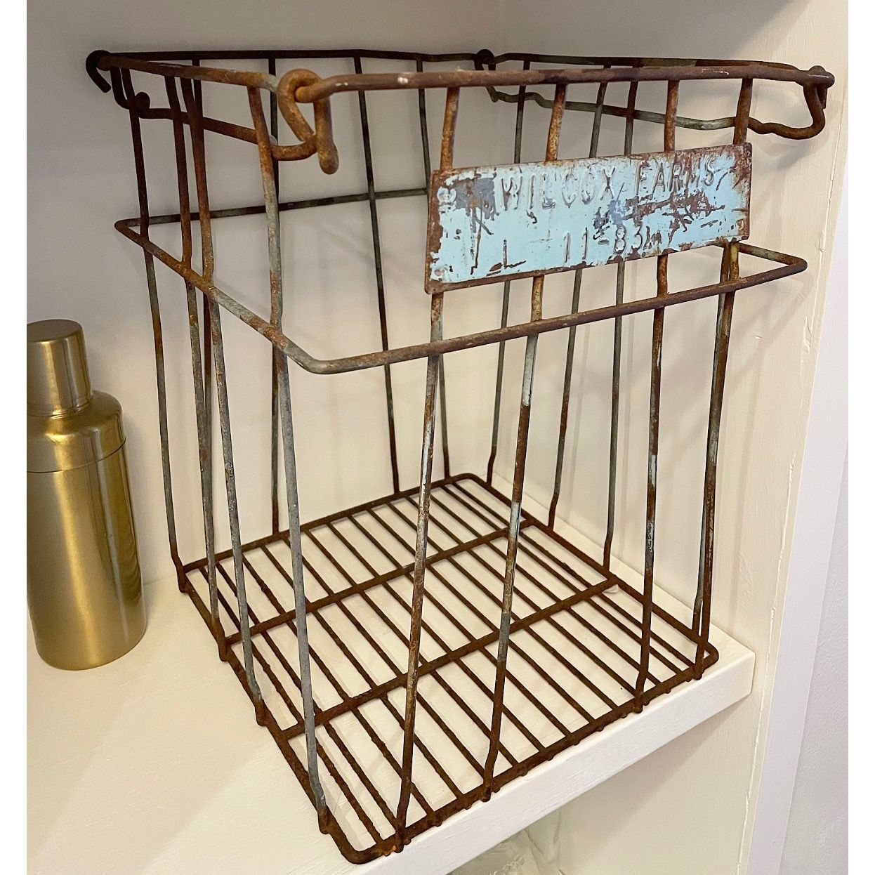 Antique Metal Egg Crate for Sale in Seattle, WA OfferUp