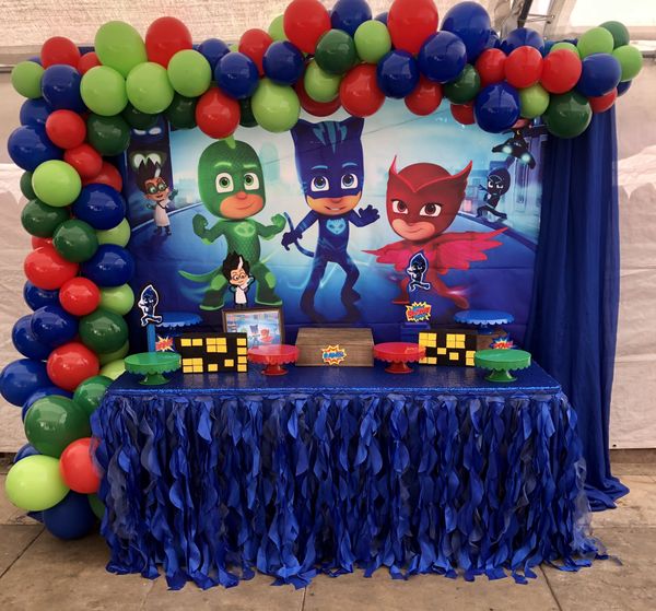 Pj mask birthday party/Pj mask decoration for Sale in Los Angeles, CA