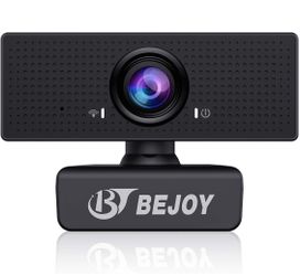 New! 1080P Business HD Webcam with Dual Microphone, USB Computer Web Camera [Plug and Play] [30fps], for Streaming Zoom Meeting Skype FaceTime Teams, 