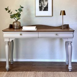 Broyhill Solid Wood Writing Desk / Console Table