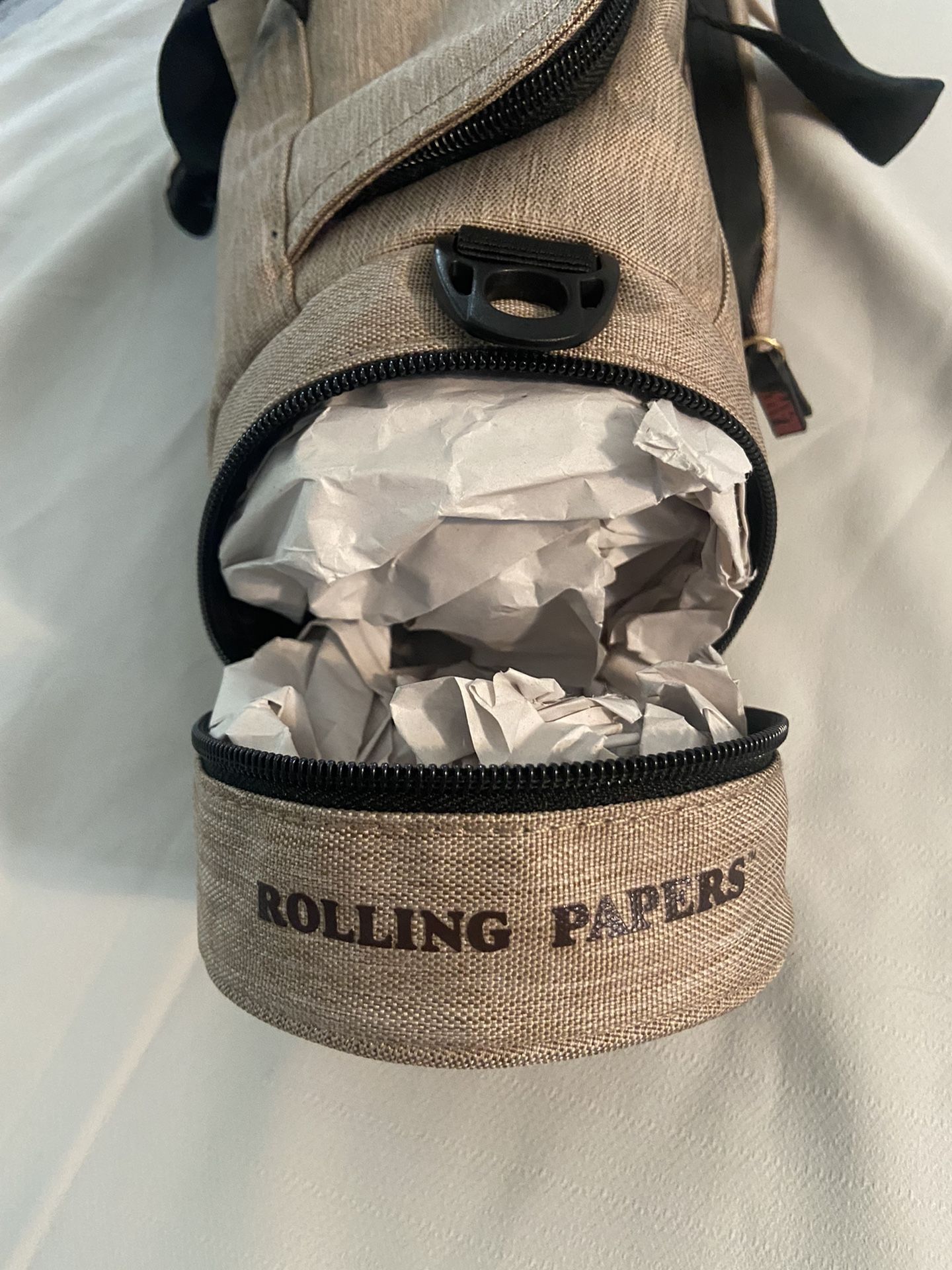 Raw Rolling Papers Cone Duffel Bag