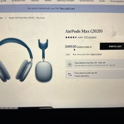 Airpods Max (2020) Sky Blue