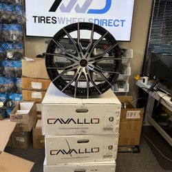 4 Wheels 22" CLV-36 22x8.5 5x114.3 Black 38ET 74.1CB (CLV-36228551143120+38BM)