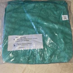 Kaivac Smart Microfiber Towel. $10 (5 Towels). Size 15.5" x 15.15". Green. 
