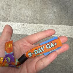 Selling One BW Saturday GA+