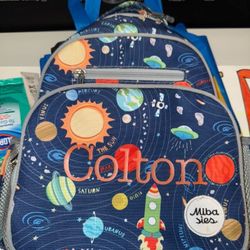 Feeding bag w/ “Colton” 