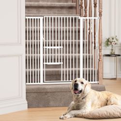 BRAND NEW  Dog + Cat Gate  Extra Tall 55" High Metal