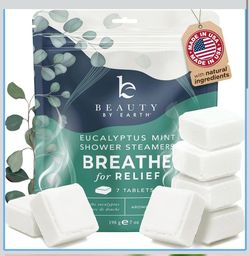Brand New USA Made Aromatherapy Shower Steamers, 7 tablets