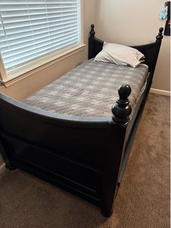 Pottery Barn Kids Solid Wood Bedroom Set (Daybed/Trundle, Armoire, Table)