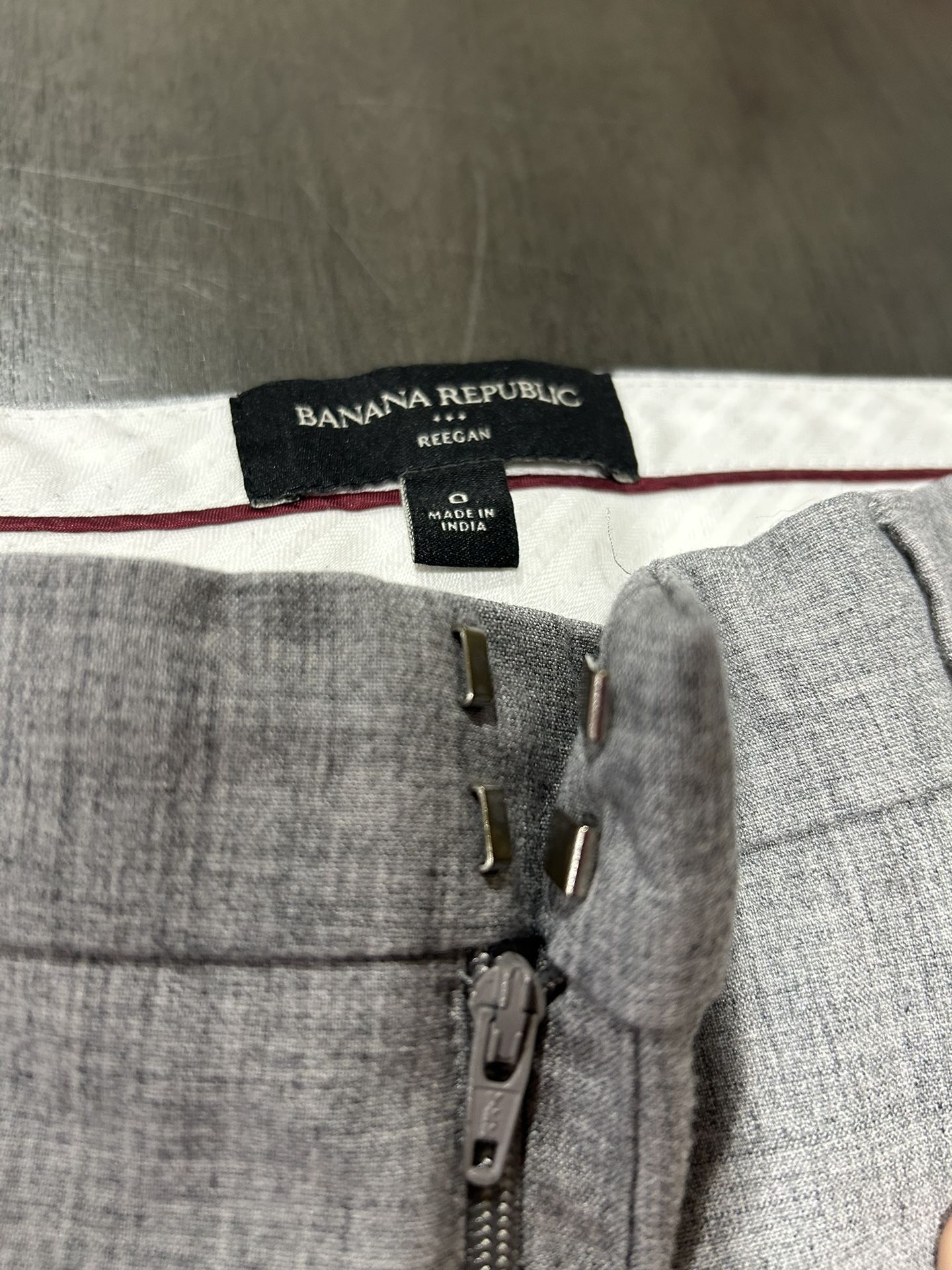 Banana Republic, Reegan, women’s pants, work/dressy pants, gray, size 0