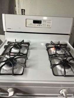 Kenmore Plus White Gas Range Stove