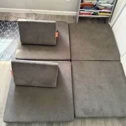 Nugget Couch Set – Kids Play Couch (4 Piece)