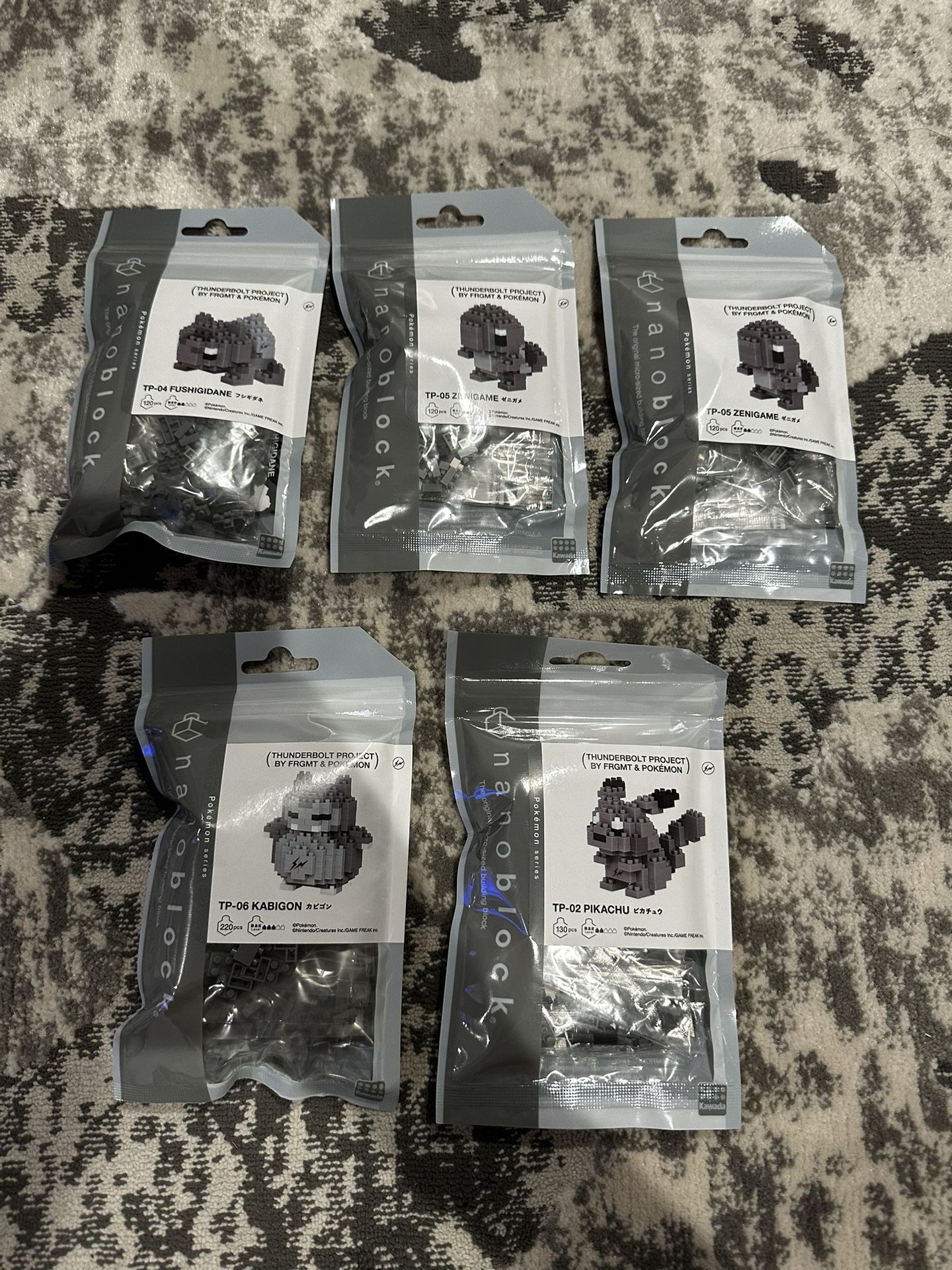 Pokémon X Fragment (Thunderbolt Project) Nano Block