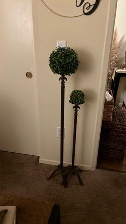 Almost new candle holders