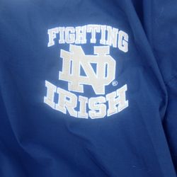 Vintage Notre Dame Starter Jacket 