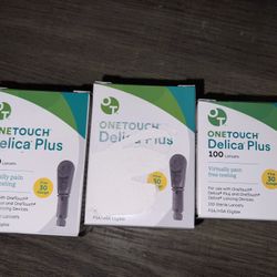 One Touch Delica Plus – New, Sealed (Minor Label Damage)