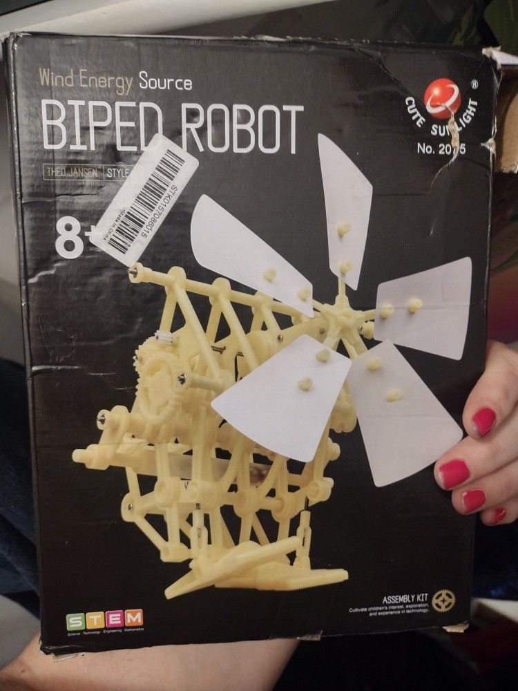 Wind-Powered Bionic Robot Model Scientific Education Kit