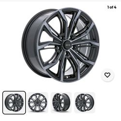 
RTX - Black Widow - 82434 ( 17 In .) Rims 
