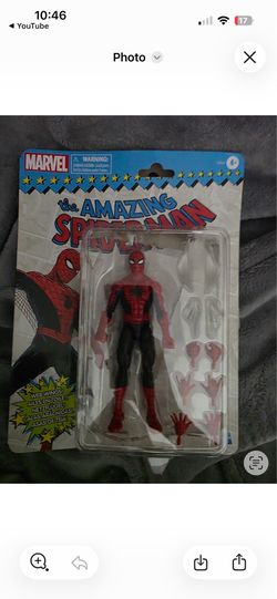Marvel Legends Series The Amazing Spider-Man, Marvel Comics Retro Collectible