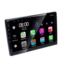 Radio con GPS para coche, 2 din, 9 pulgadas, Android 10.0, WIFI, Bluetooth y cámara de reversa.