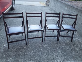 Chairs x 4