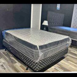 Best Set🔥All Size Mattress Box Spring// Split Box//Frame Available 