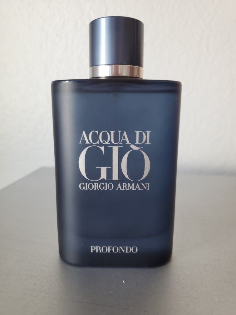 ACQUA DI GIO PROFONDO 4.2OZ/125ML BY GIORGIO ARMANI, NEW AS PICTURED