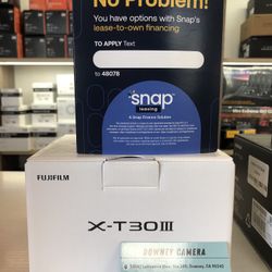 FujiFilm X-t30 III CAMERA BODY ONLY