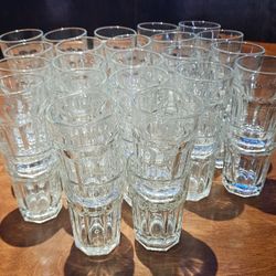 44 x 10oz Tall Rocks or Water Glass - Libbey Duratuff