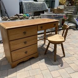 Antique Desk/sewing Table 